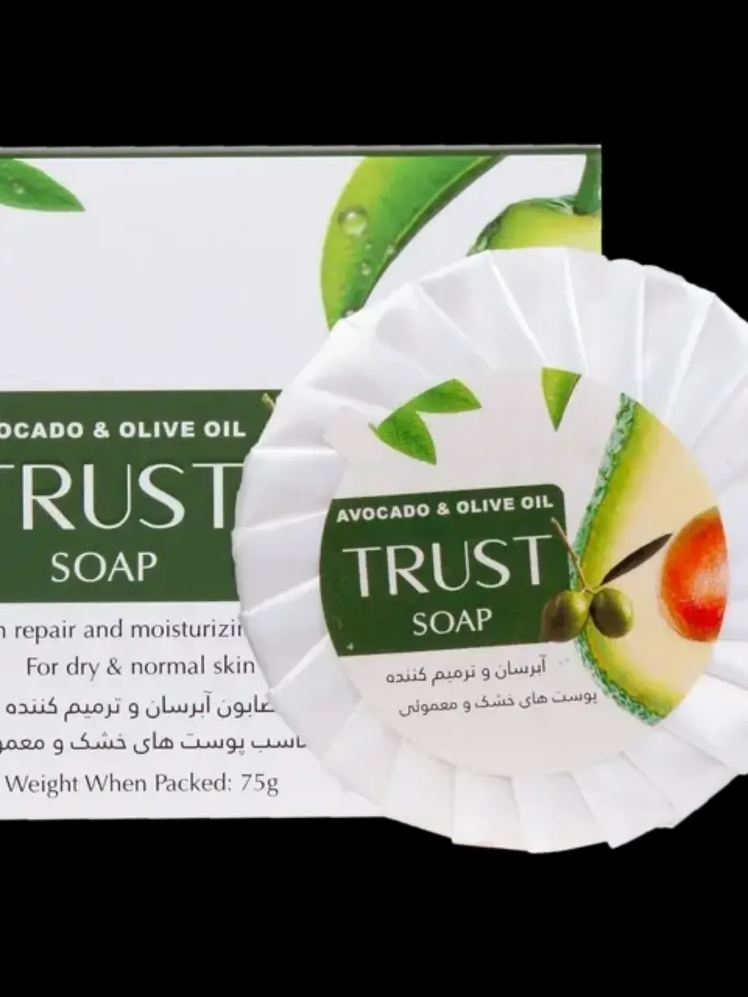 صابون آووکادو و زیتون تراست