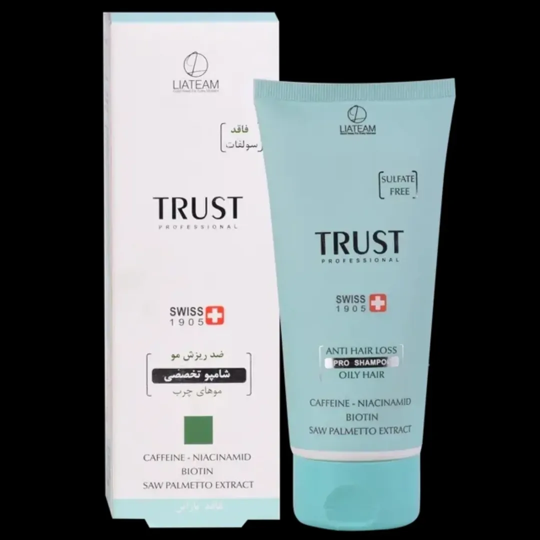 شامپو تخصصی ضدریزش تراست – مخصوص موهای چرب و مختلط